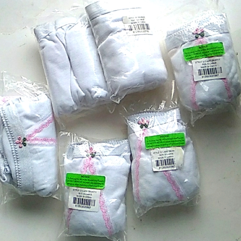 Protective Underwear Reusable Cotton Panty 7pc bundle